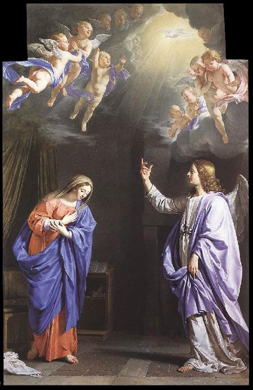 Philippe de Champaigne The Annunciation oil painting image